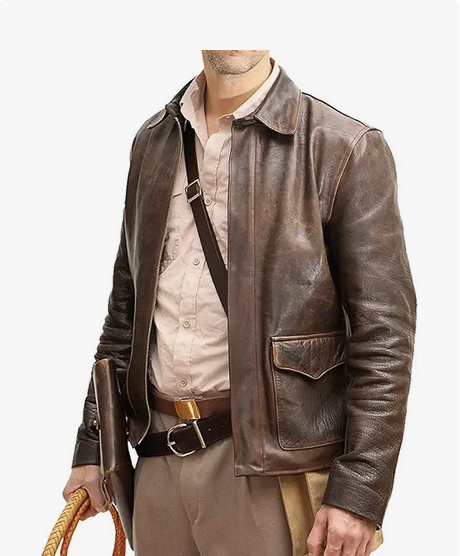 Genuine Indiana Jones leather jacket