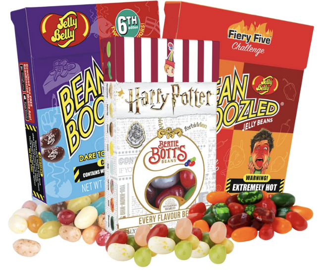 Bean Boozled, Bertie Botts, and Fiery Five 6th Edition Assorted Flavor Jelly Beans