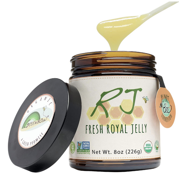 Royal Jelly is naturally derived from honeybees, our pick for best supplement for men's overall health, brain strength & power.