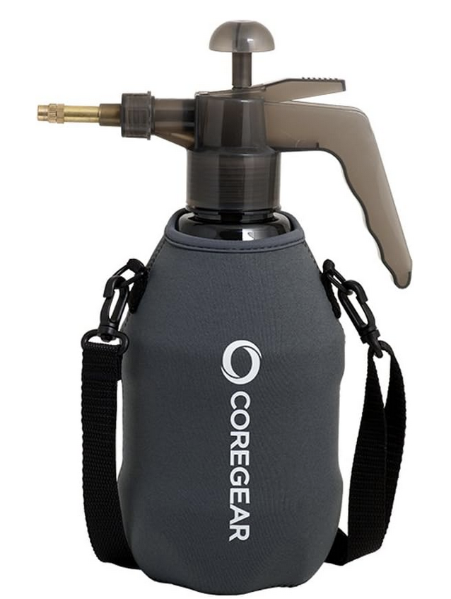 To-go mister with pump for cooling off. Hiking, outdoors, travel