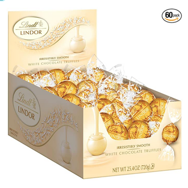 Lindt-Lindor White Chocolate Truffles